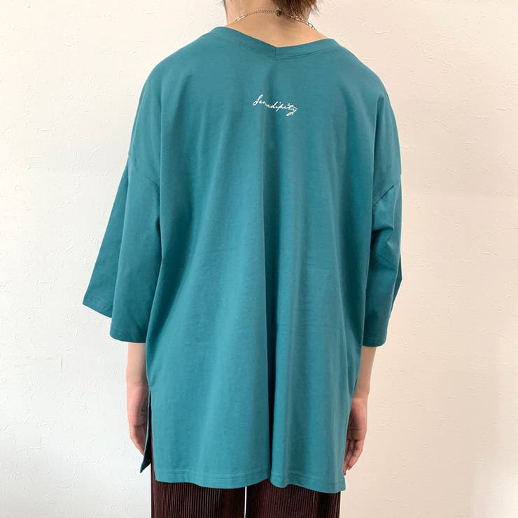 前後2WAY転写チュニック | non-hedge  | 詳細画像12