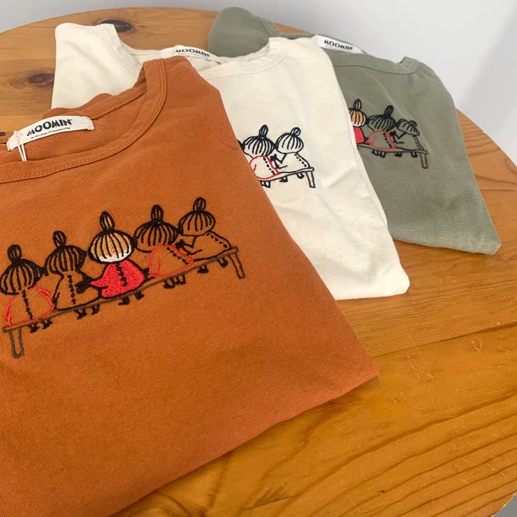 MOOMIN】後ろ姿リトルミイ刺繍ロンT[品番：NHGW0002808]｜non-hedge