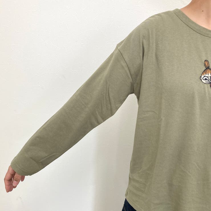 【MOOMIN】リトルミイ刺繍ロンT | non-hedge  | 詳細画像10 