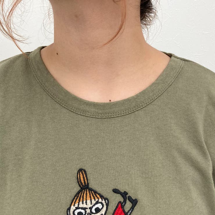 【MOOMIN】リトルミイ刺繍ロンT | non-hedge  | 詳細画像7 