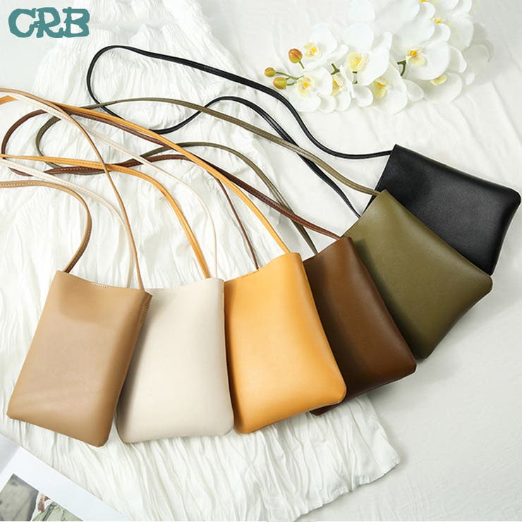 合皮フラットミニショルダーバッグ[品番：NHGW0003292]｜non