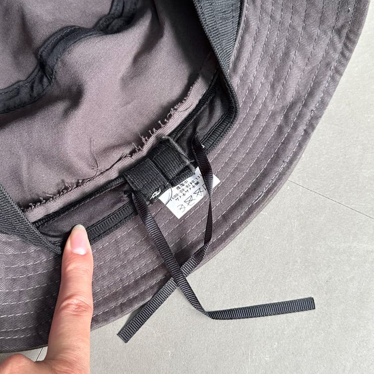 ロゴ刺繍バケットハット | non-hedge  | 詳細画像14 