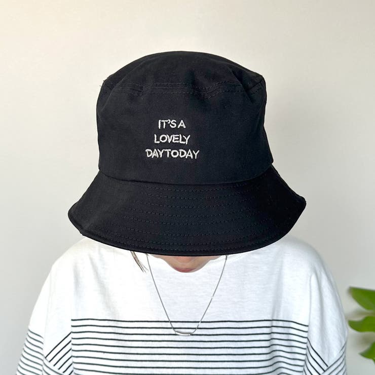 ロゴ刺繍バケットハット | non-hedge  | 詳細画像5 