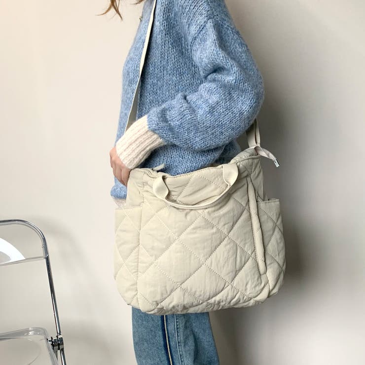 撥水加工】2WAYキルティングトートバッグ[品番：NHGW0004167]｜non