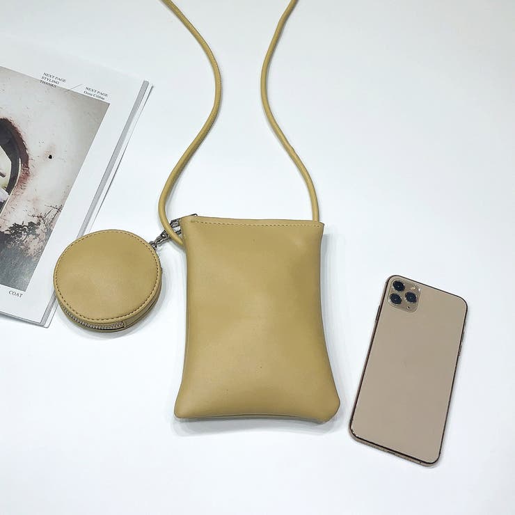   Millie コインケース付きショルダーバッグ コインケース付きスマホショルダーバッグ[品番：NHGW0003900