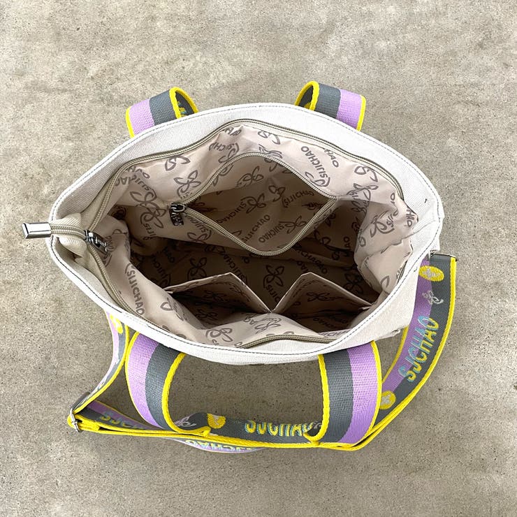 ロゴショルダーキャンバストートバッグ | non-hedge  | 詳細画像28 