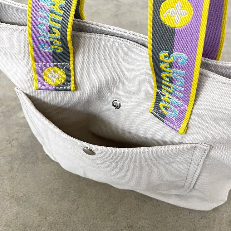 ロゴショルダーキャンバストートバッグ | non-hedge  | 詳細画像31 