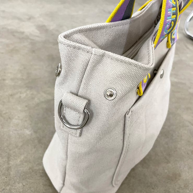 ロゴショルダーキャンバストートバッグ | non-hedge  | 詳細画像32 