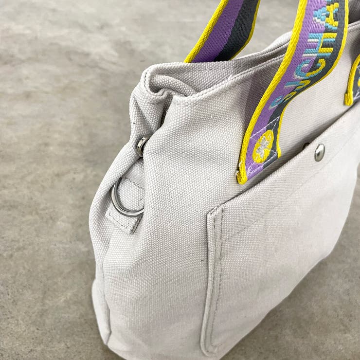 ロゴショルダーキャンバストートバッグ | non-hedge  | 詳細画像33 