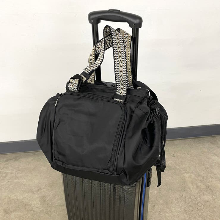 ブラック | 撥水マルチトラベルトートバッグ | non-hedge 