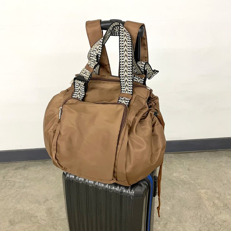 ブラウン | 撥水マルチトラベルトートバッグ | non-hedge 