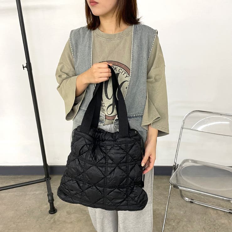 撥水キルティングトートバッグ | non-hedge  | 詳細画像11 