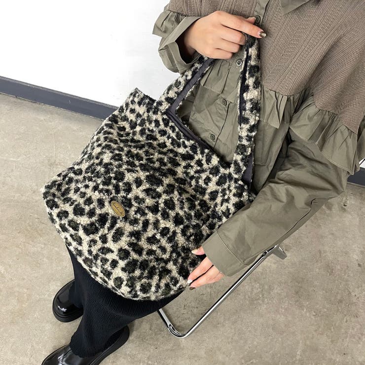 柄アソートボアトートバッグ | non-hedge  | 詳細画像1 