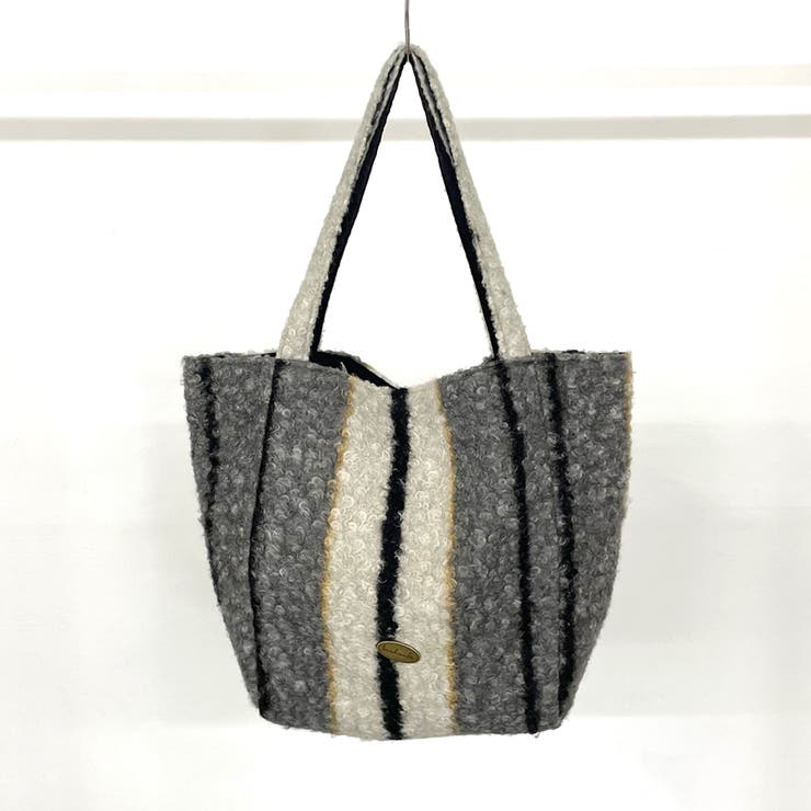 柄アソートボアトートバッグ | non-hedge  | 詳細画像4 