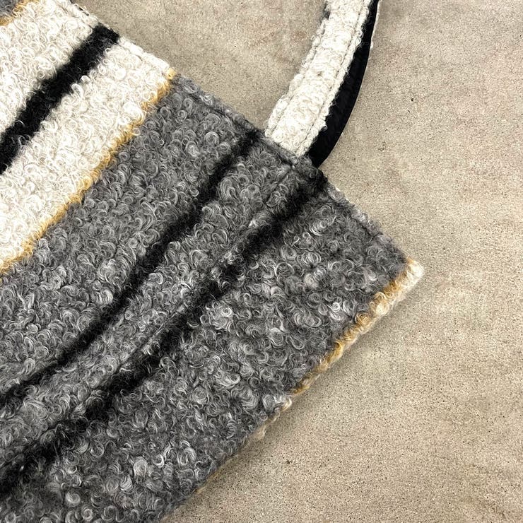 柄アソートボアトートバッグ | non-hedge  | 詳細画像9 