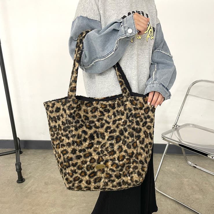 柄アソートボアトートバッグ | non-hedge  | 詳細画像27 