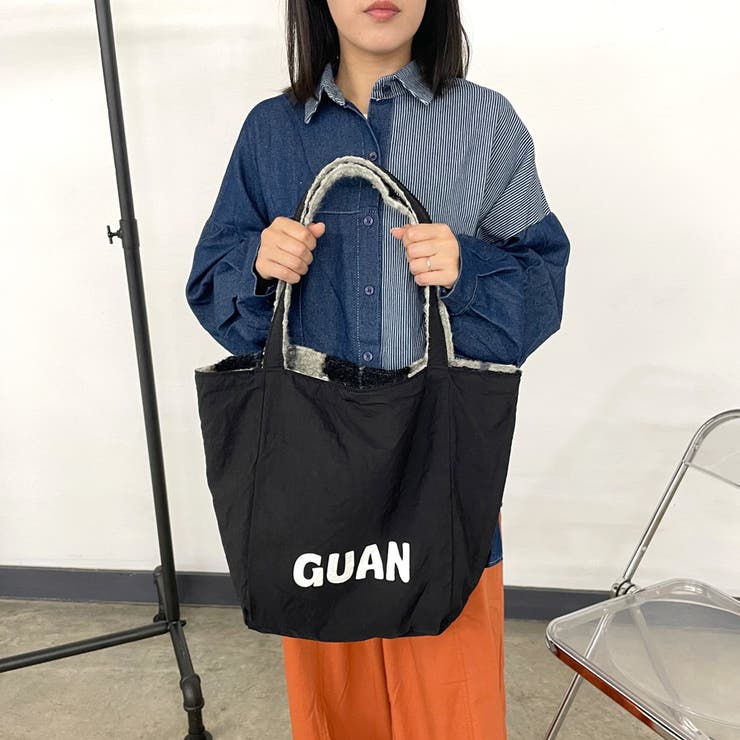 柄アソートボアトートバッグ | non-hedge  | 詳細画像36 