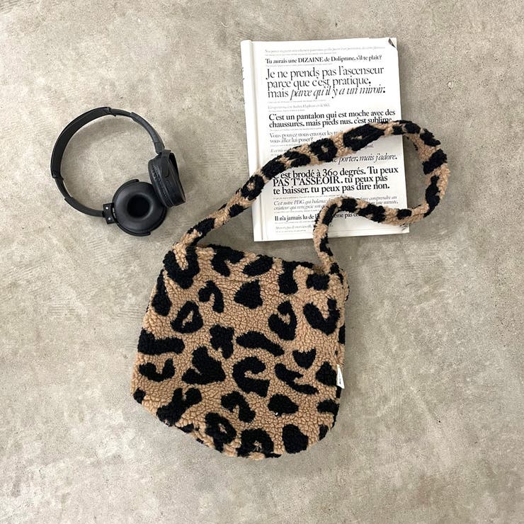 モカ | 柄アソートボアショルダーバッグ | non-hedge 