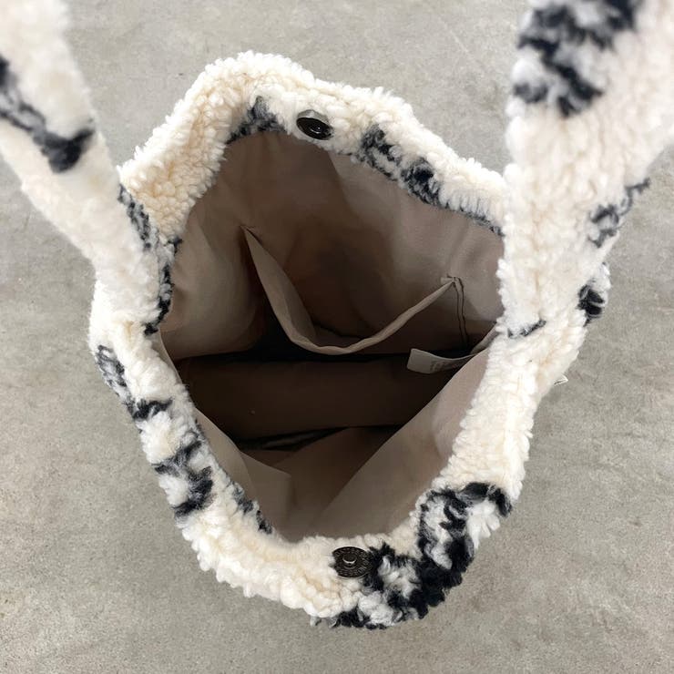 柄アソートボアショルダーバッグ | non-hedge  | 詳細画像9 