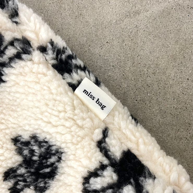 柄アソートボアショルダーバッグ | non-hedge  | 詳細画像13 