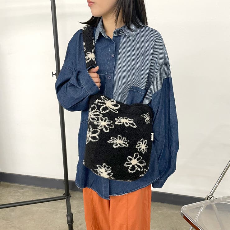 柄アソートボアショルダーバッグ | non-hedge  | 詳細画像20 