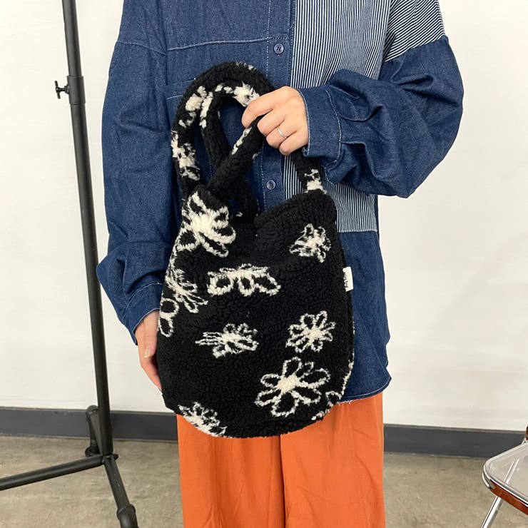 柄アソートボアショルダーバッグ | non-hedge  | 詳細画像21 