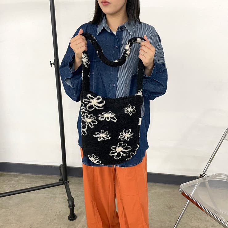 柄アソートボアショルダーバッグ | non-hedge  | 詳細画像22 