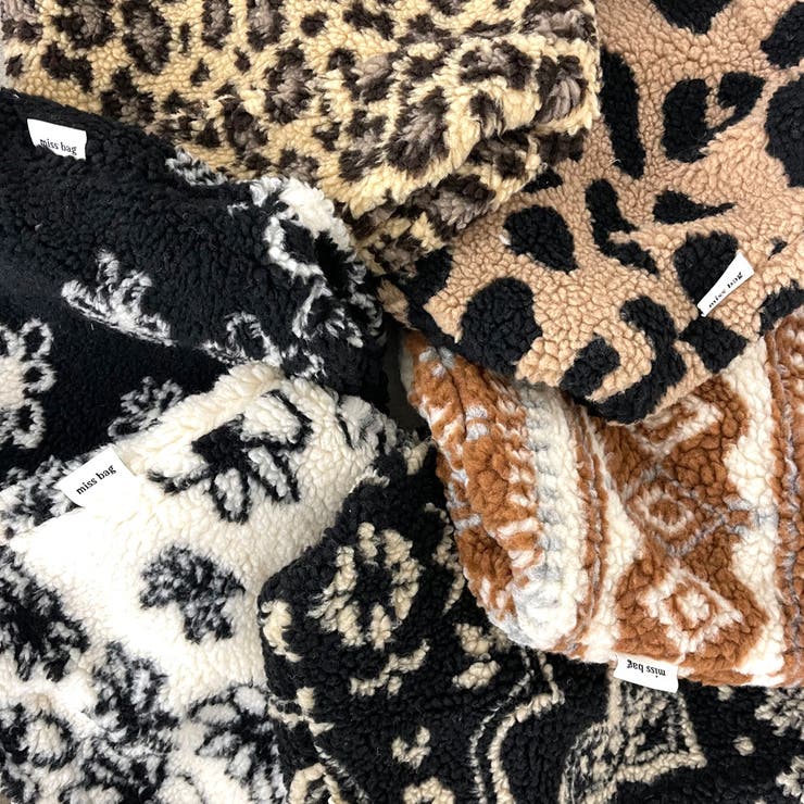 柄アソートボアショルダーバッグ | non-hedge  | 詳細画像3 