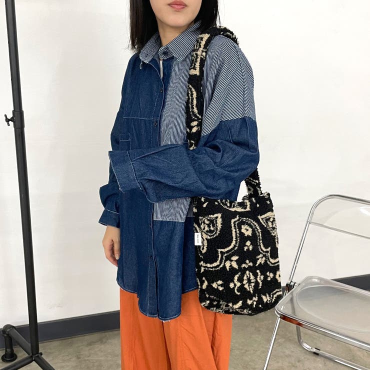 柄アソートボアショルダーバッグ | non-hedge  | 詳細画像29 