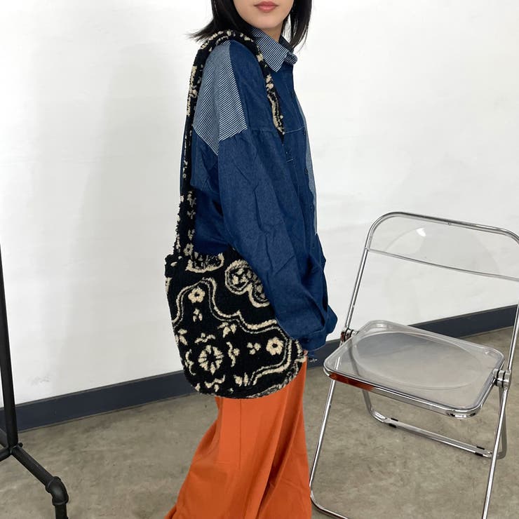 柄アソートボアショルダーバッグ | non-hedge  | 詳細画像30 