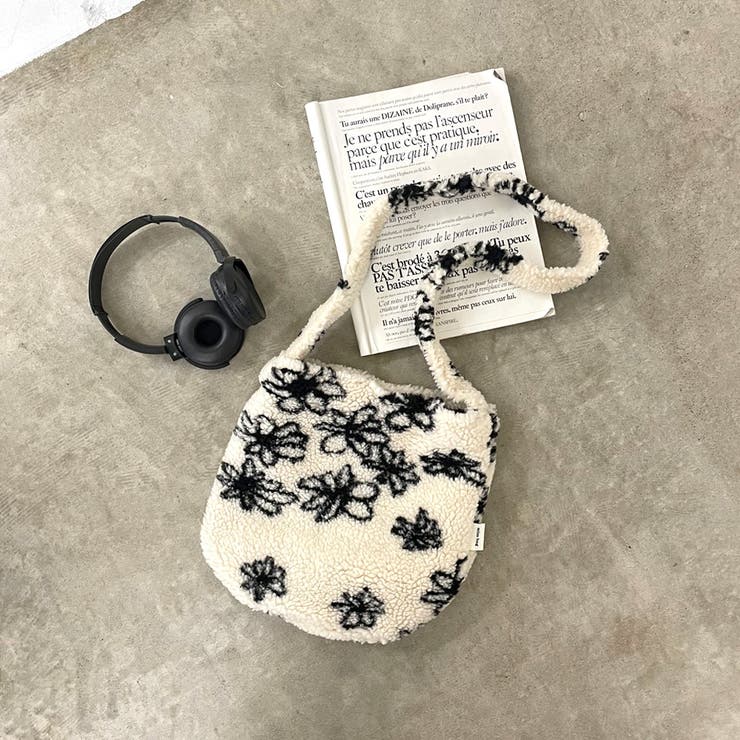 アイボリー | 柄アソートボアショルダーバッグ | non-hedge 