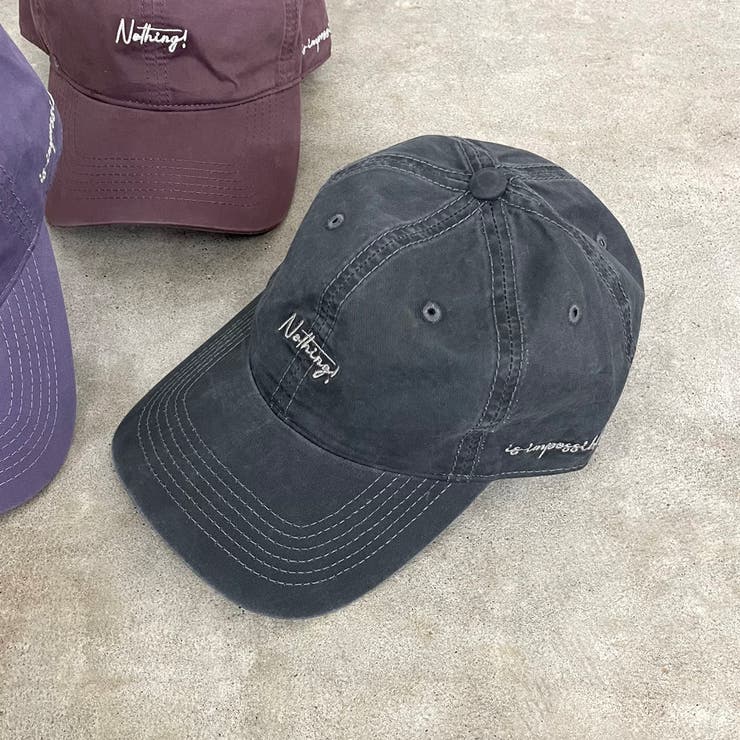 チャコールグレー | ピグメントロゴCAP | non-hedge 