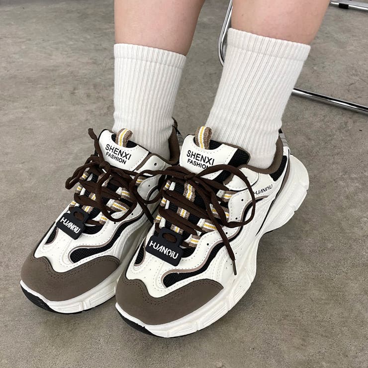 配色ダッドスニーカー | non-hedge  | 詳細画像13 