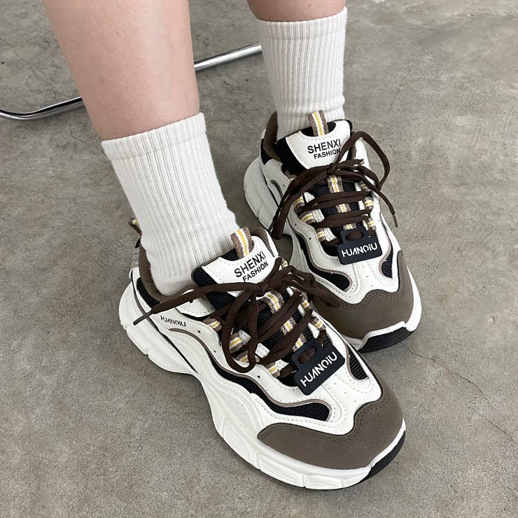 配色ダッドスニーカー | non-hedge  | 詳細画像16 