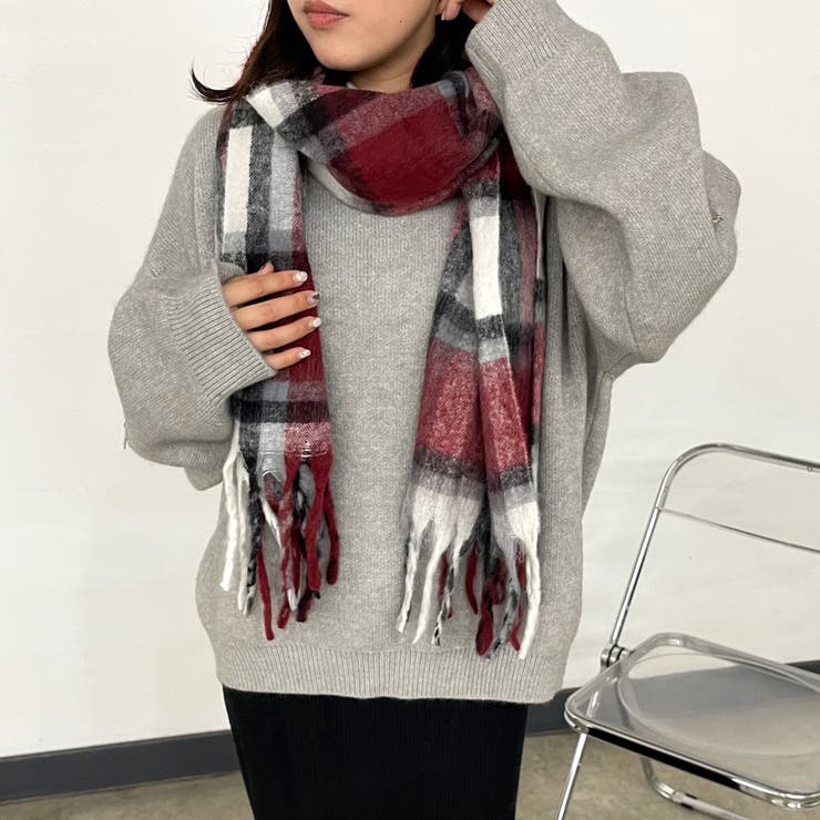 チェックマフラー | non-hedge  | 詳細画像10 