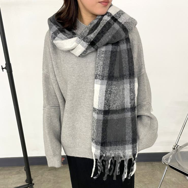 チェックマフラー | non-hedge  | 詳細画像11 