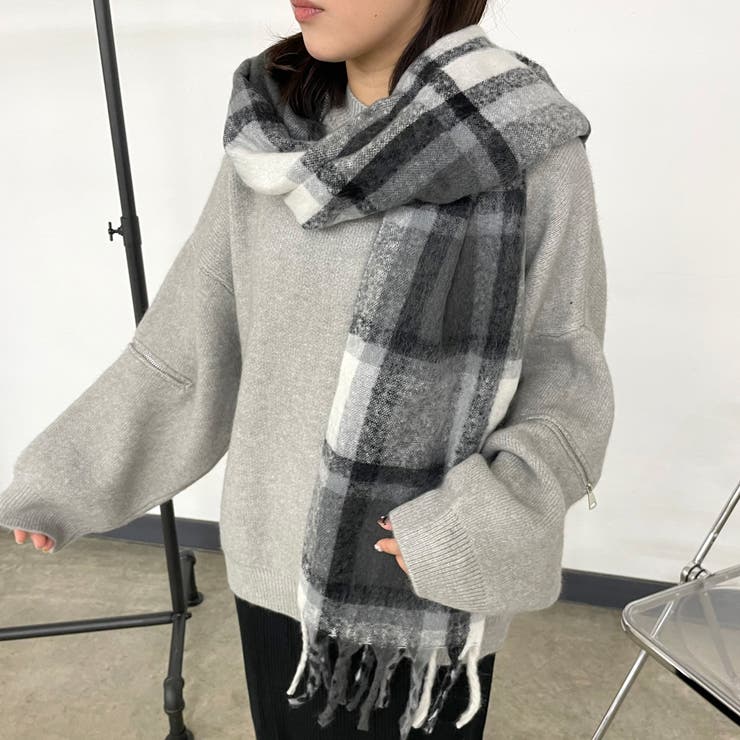 チェックマフラー | non-hedge  | 詳細画像12 