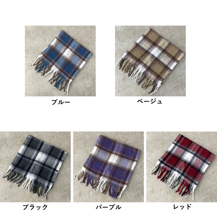 チェックマフラー | non-hedge  | 詳細画像22 