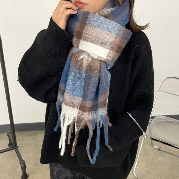 チェックマフラー | non-hedge  | 詳細画像4 