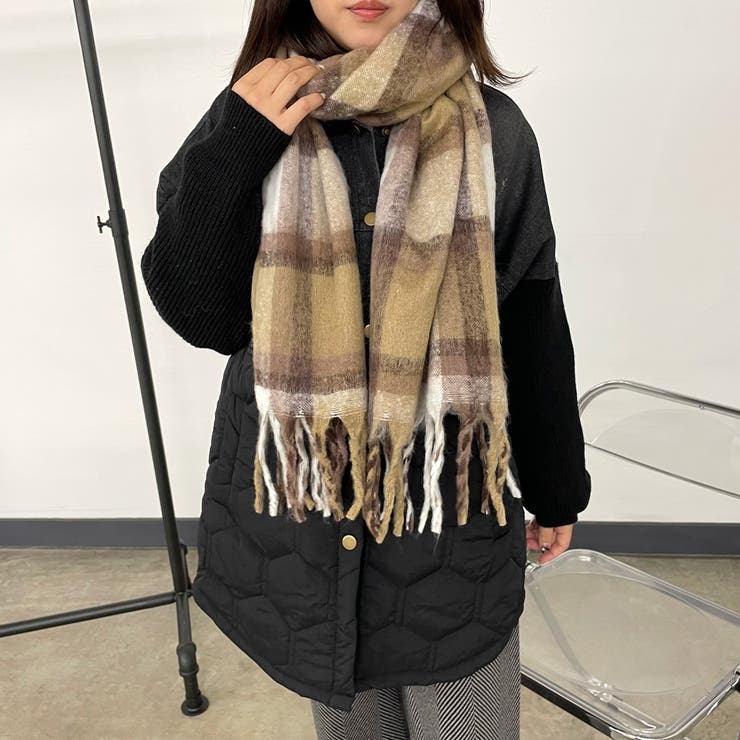 チェックマフラー | non-hedge  | 詳細画像6 