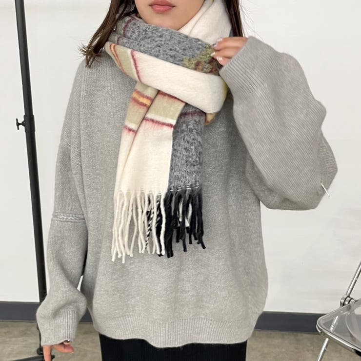 マルチボーダーマフラー | non-hedge  | 詳細画像2 