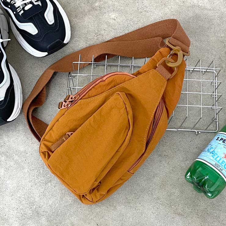 オレンジ | 撥水ボディーバッグ | non-hedge 