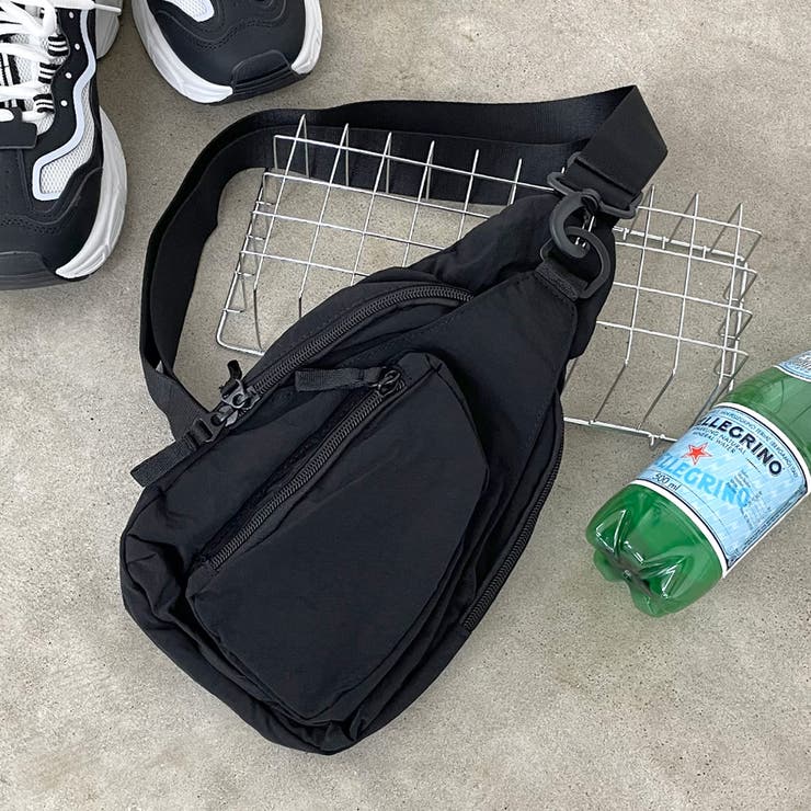 ブラック | 撥水ボディーバッグ | non-hedge 