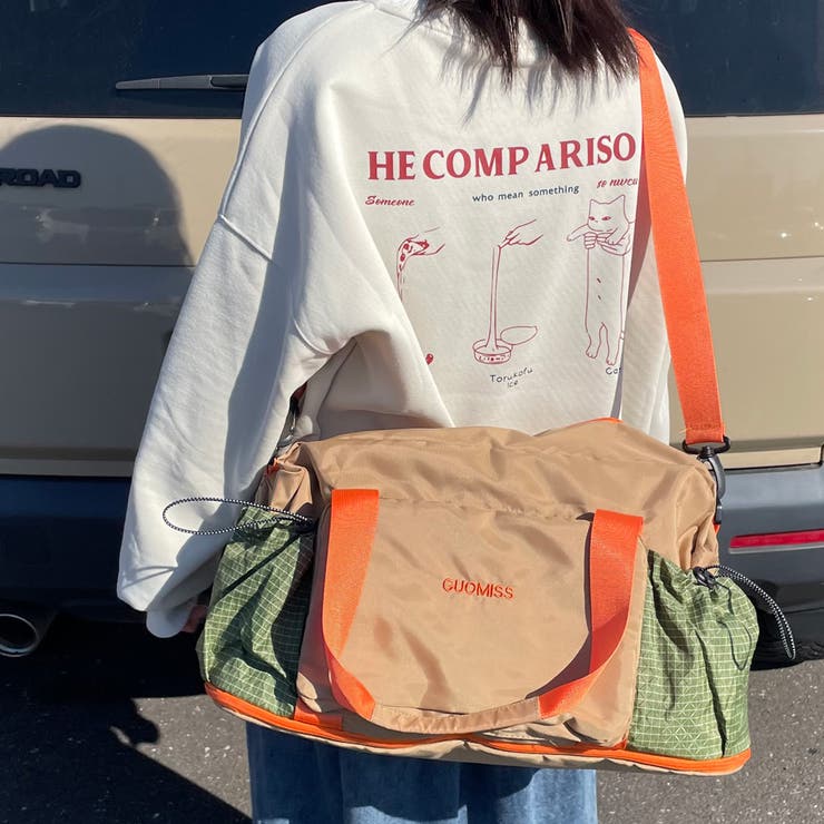 撥水配色トラベルトートバッグ | non-hedge  | 詳細画像10 