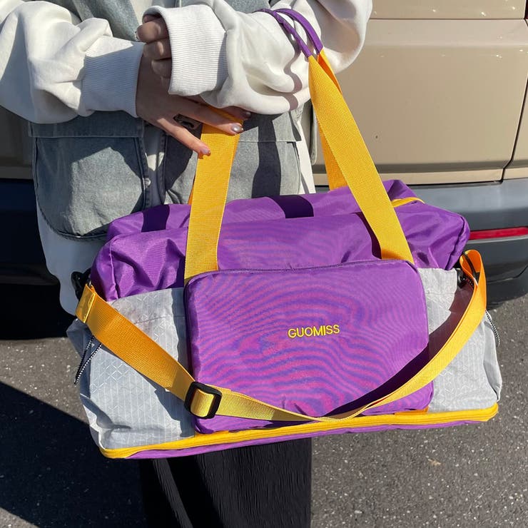 撥水配色トラベルトートバッグ | non-hedge  | 詳細画像1 