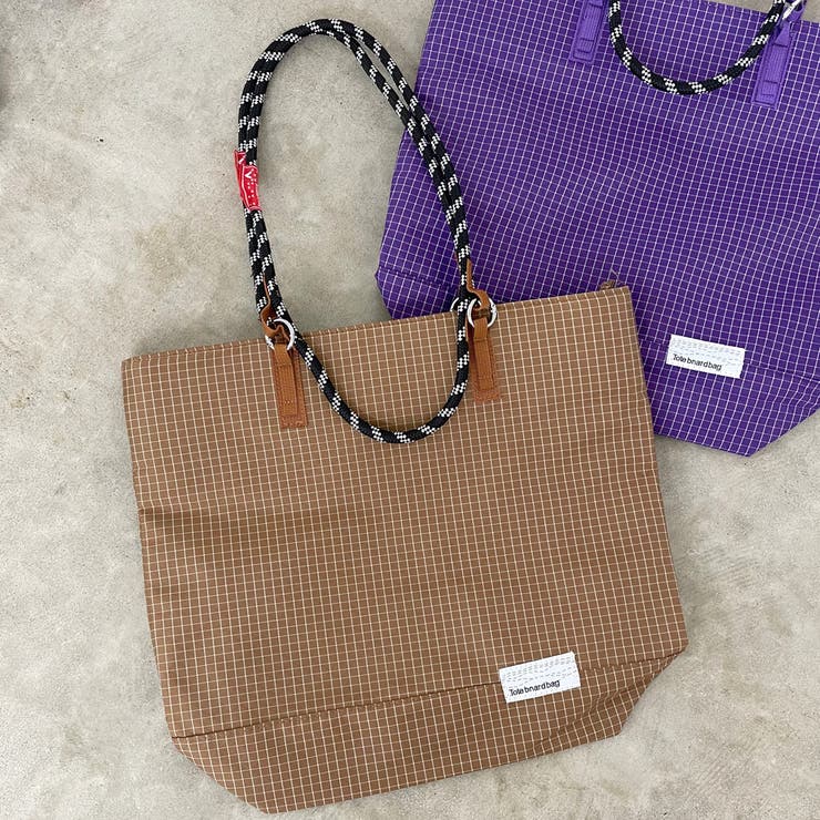 撥水チェック2WAYトートバッグ | non-hedge  | 詳細画像21 