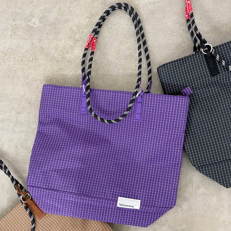 撥水チェック2WAYトートバッグ | non-hedge  | 詳細画像22 