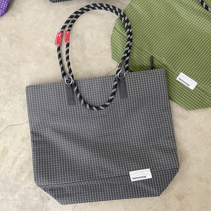 撥水チェック2WAYトートバッグ | non-hedge  | 詳細画像23 