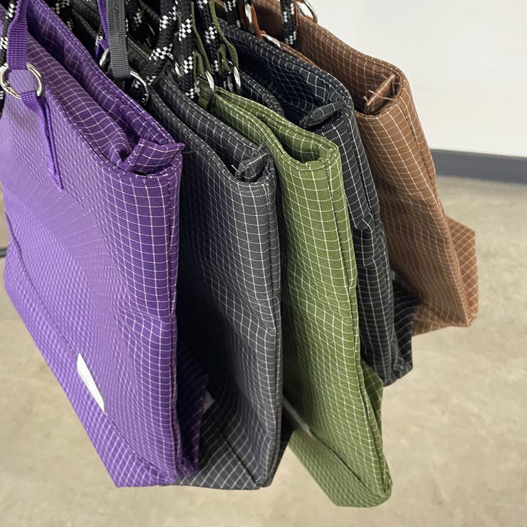 撥水チェック2WAYトートバッグ | non-hedge  | 詳細画像24 