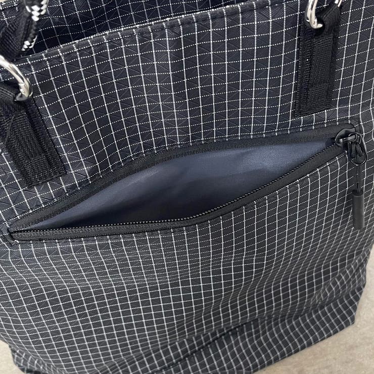 撥水チェック2WAYトートバッグ | non-hedge  | 詳細画像34 